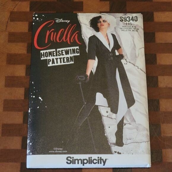 Simplicity 9340 - uncut - Disney Cruella - 6-14 - Picture 1 of 3